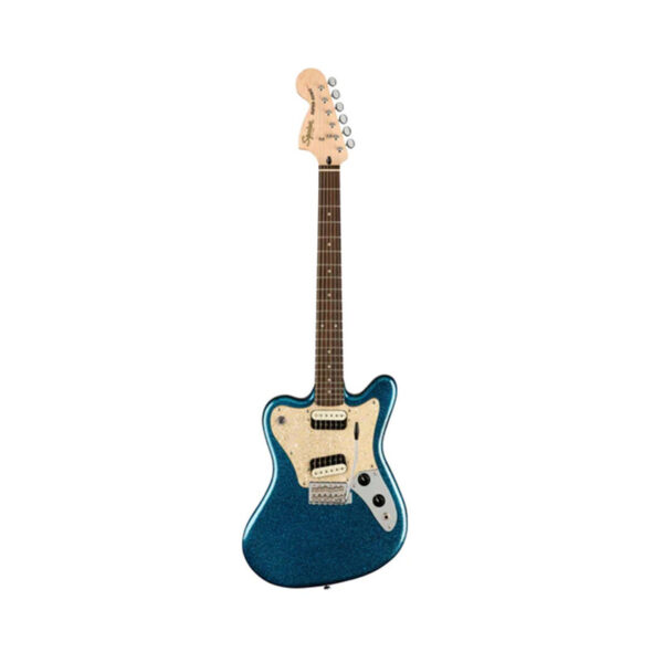 Squier Paranormal Series Super Sonic Electric Guitar, Blue Sparkle