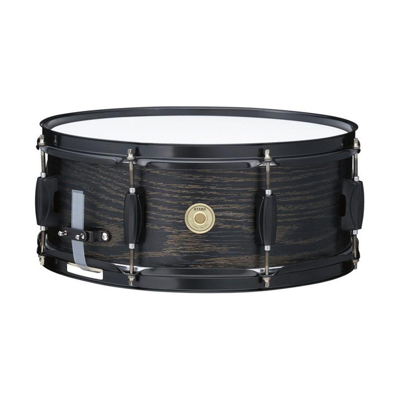 TAMA WP1455BK-BOW 14x5.5inch Woodworks Snare Drum, Black Oak Wrap