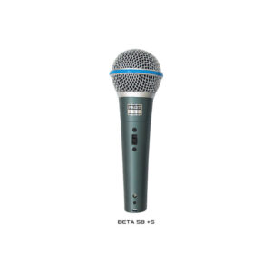Krezt BETA-58 +S Professional Dynamic Microphone With Switch