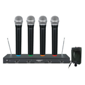 Krezt DTD-3737 - Lavalier Professional Wireless Microphone System