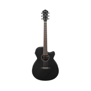 Ibanez AEG7MH-WK Acoustic Guitar, Weathered Black (B-Stock)
