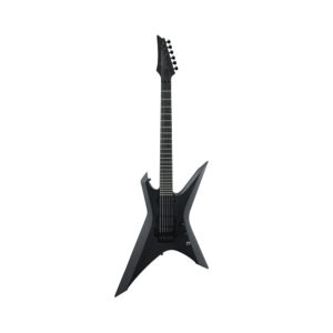 Ibanez Iron Label XPTB620-BKF Electric Guitar w/Bag, Black Flat