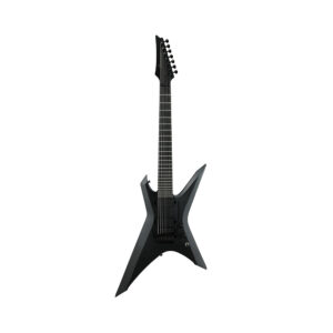 Ibanez Iron Label XPTB720-BKF 7-String Electric Guitar w/Bag, Black Flat