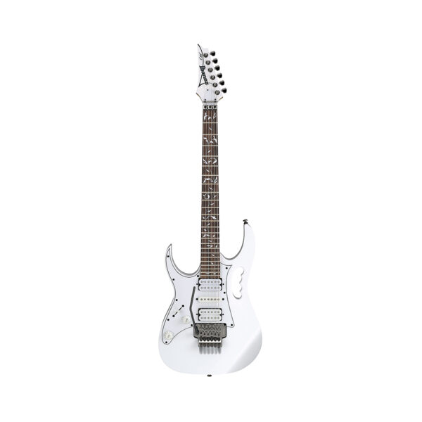 Ibanez JEMJRL-WH Steve Vai Signature Left-Handed Electric Guitar, White