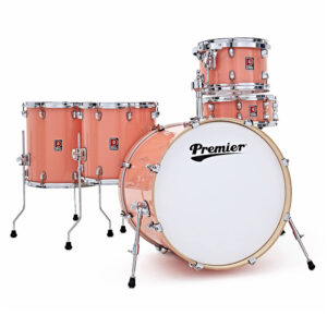 Premier PAB22-5SP2PNX Artist Drum Acoustic Set Sunset Coral