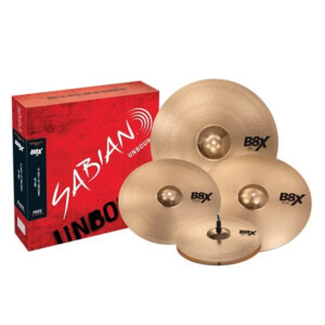 Sabian B8X Performance Cymbal Set - 14/16/20 inch - with Free 18 inch Crash
