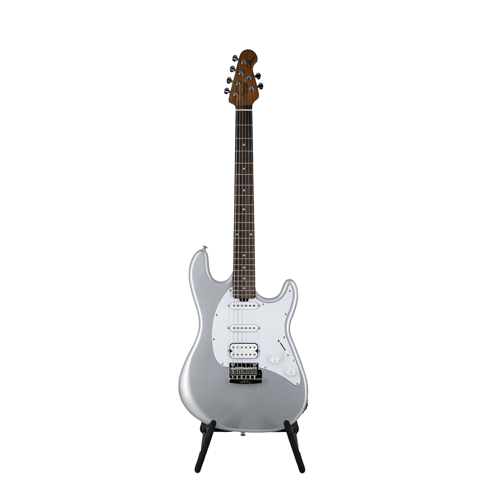 Sterling by Music Man CT50HSS Cutlass Electric Guitar, Silver