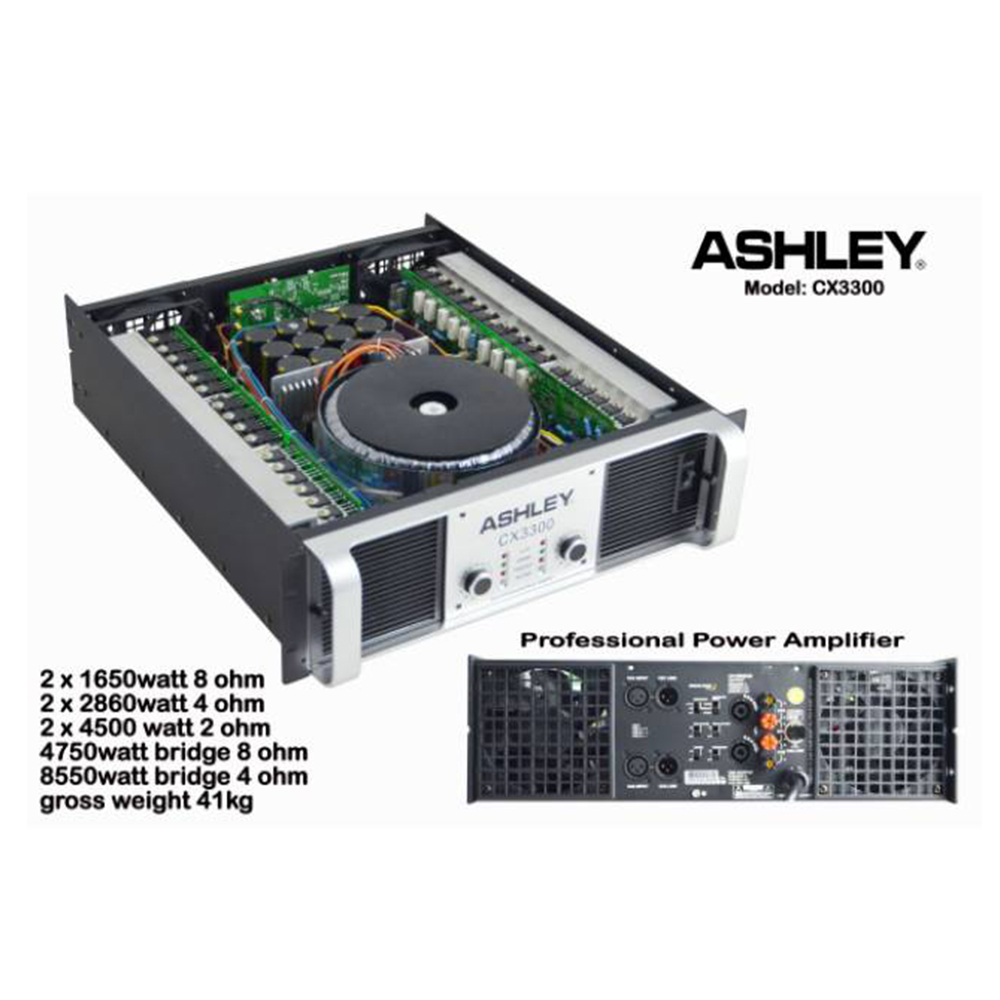 Ashley CX3300 Crossover High Precision Power Amplifier