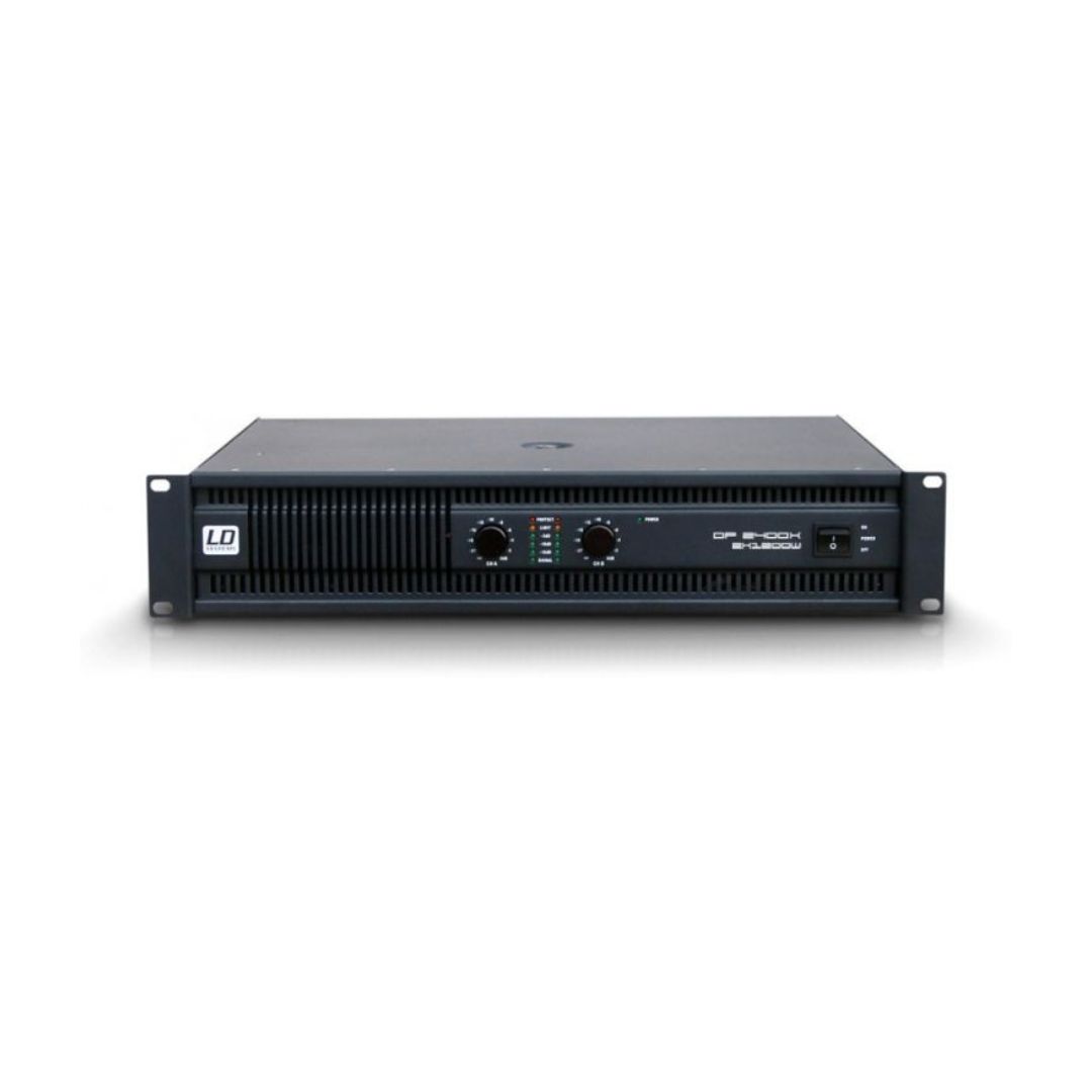 LD Systems DEEP2 2400 X - PA Power Amplifier 2 x 1200 W 2 ohm