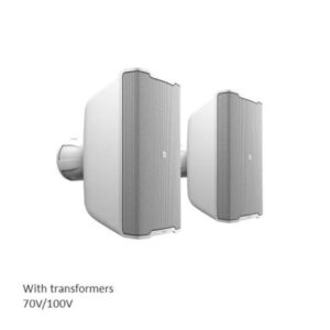 LD Systems DQOR 3 T W - 3" Two-way Installation Loudspeaker 16 Ohm, 70/100 V, White (Pair)