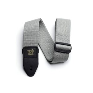 Ernie Ball Gray Polypro Guitar Strap