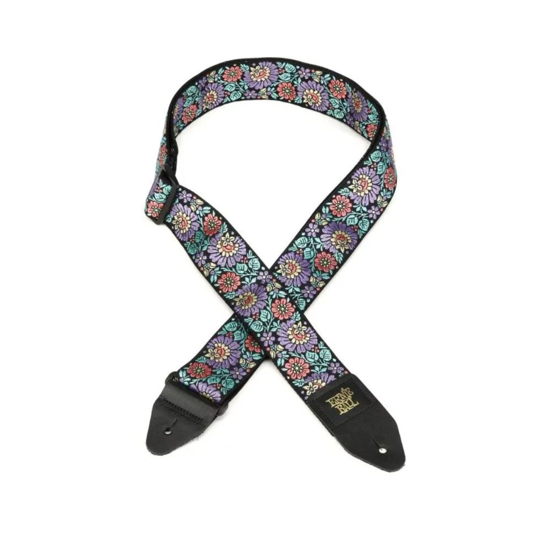 Ernie Ball Jacquard Guitar Strap, Evening Bloom